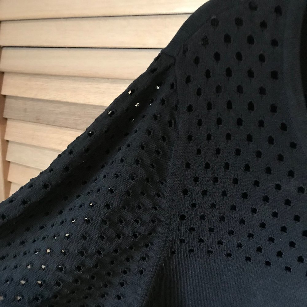 LANE BRYANT BLACK SWEATER DRESS SIZE 18/20 - Picture 4 of 6